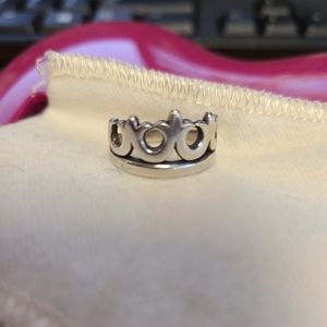 James Avery Retired Crown Ring